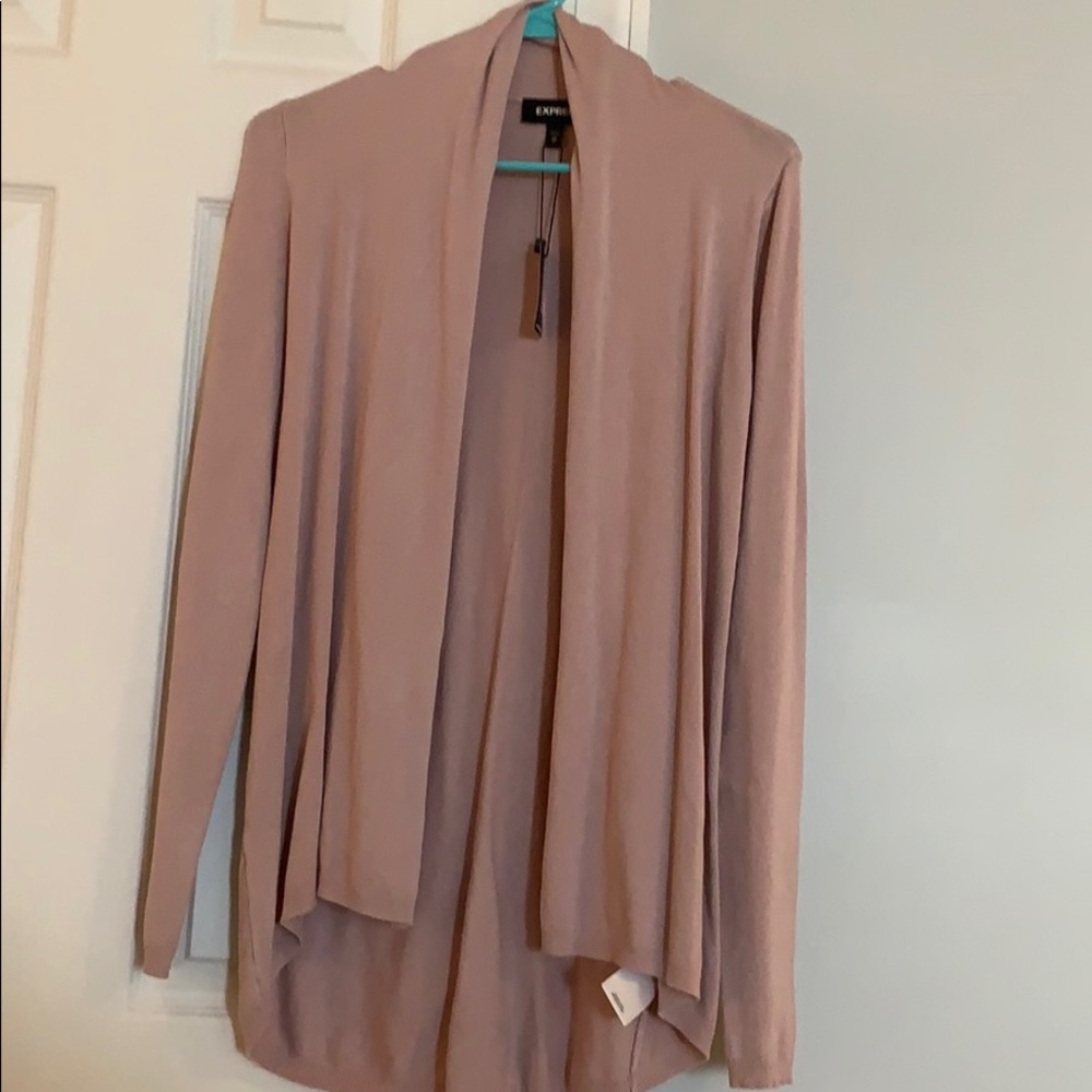 Open cardigan